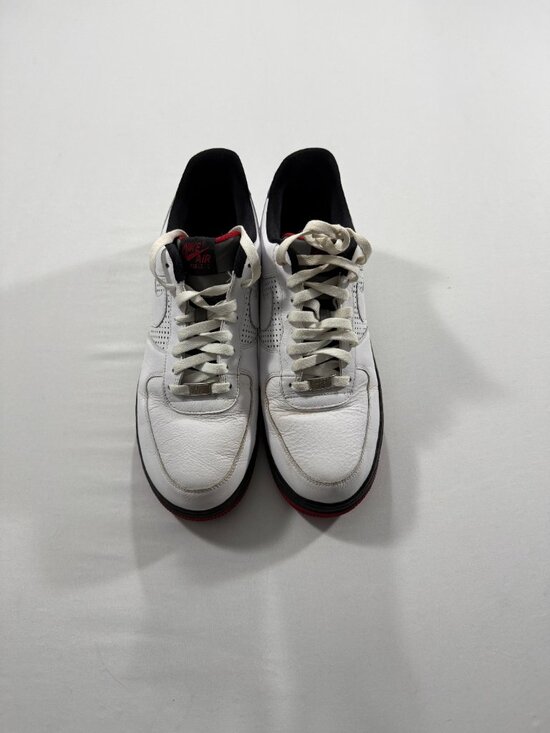 Nike Air Force 1 ‘07 Low White, Black, Varsity Red Size 12 main image 5